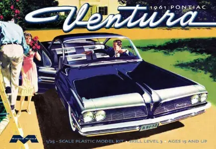 Moebius 1961 Pontiac Ventura Sd Plastic Model Kit (Moe2851) 1