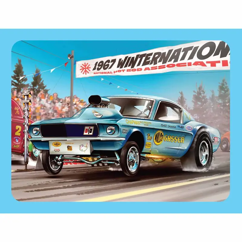 Mpc Ohio George Malco Gasser Mustang (Collectors Tin) Ski   (Mpc1027) 1