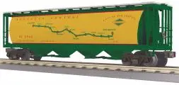 Mth O Gauge Railking 4-Bay Cylindrical Hopper Car   (Mth3075732) 1