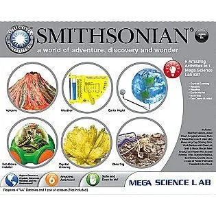 Smithsonian Mega Science Lab Kit   (Nsi49009) 1