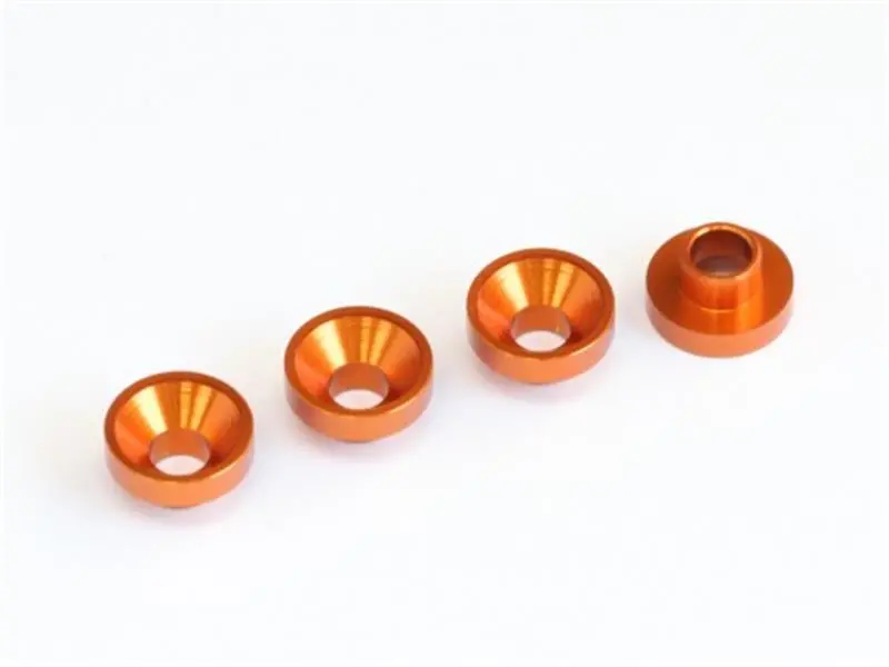 Hamilton Hobbies Orange Servo Washers (8)  (Ham13514) 1