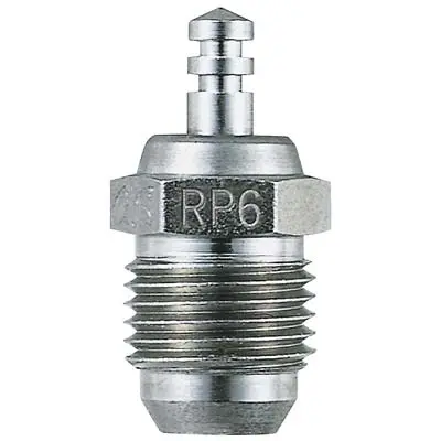 O.S. Rp6 Turbo Glow Plug Medium On-Road  (Osmg2703) 1