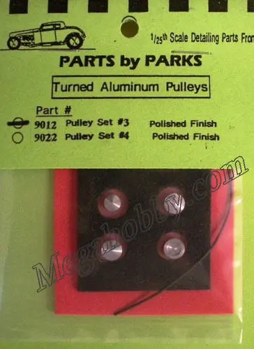 Parts By Park  Pulley Set 3 (Polish Finish) 1-25 (Pbp9012) 1