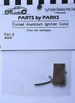 Parts By Parks 1/24-1/25 Ignition Coils (Satin Finish) (3)   (Pbp9020) 1