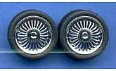 Pegasus Chrome Apollo Rims W/Tires (4)  (Pgh1270) 1