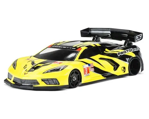 Protoform Chevrolet Corvette C8 Gt12 Body (Clear)  (Prm157520) 1
