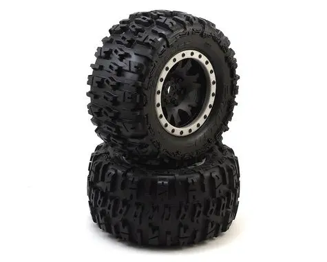 Pro-Line X-Maxx Trencher Pro-Loc Pre-Mounted All Terrain Tires (Mx43)  (Pro1015113) 1