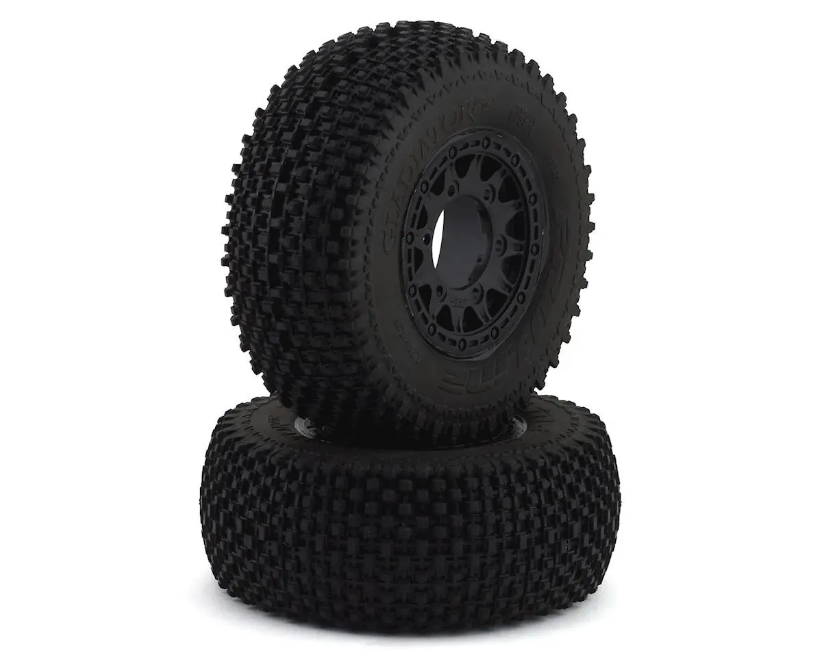 Pro-Line Gladiator Sc Tires W/Raid Wheels (Black) (2) (Slash Rear) (M3) W/12Mm Hex  (Pro116912 1