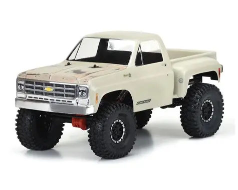 Pro-Line 1978 Chevy K-10 12.3" Rock Crawler Body (Clear) W/Cab & Bed  (Pro352200) 1