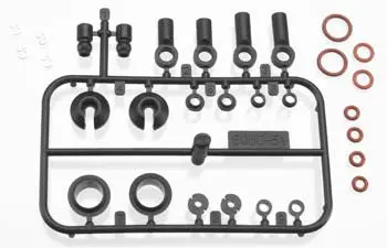 Pro-Line Powerstroke Scaler Shock Plastic & Rebuild Kit  (Pro606001) 1