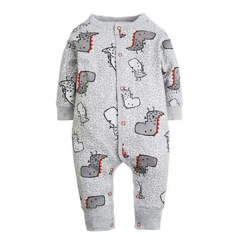 Long Sleeve Cotton Cartoon Baby Ropmer 1