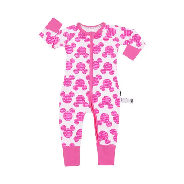 Long Sleeves Floral Baby Romper 1