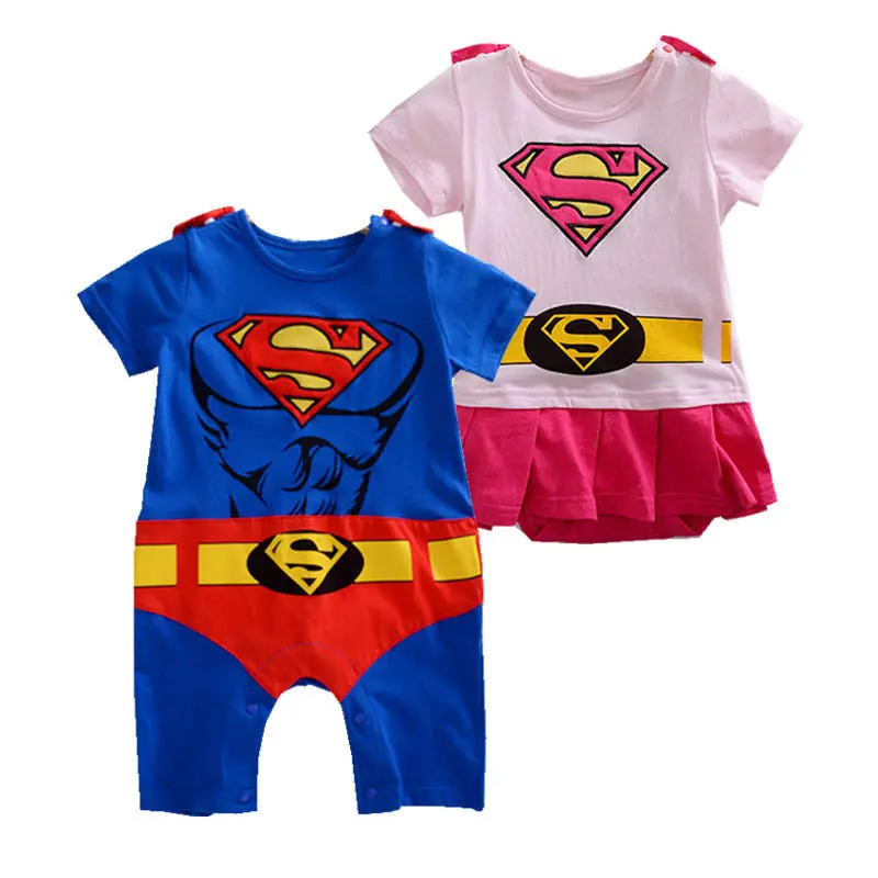 Superhero Costumes Infant Girls Boys Set 1