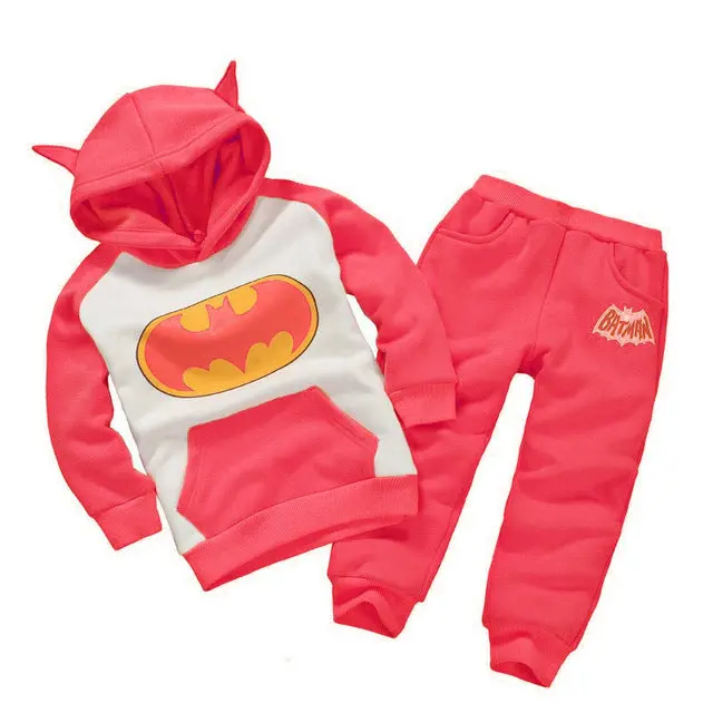 Batman Pattern Children Clothing Set 2