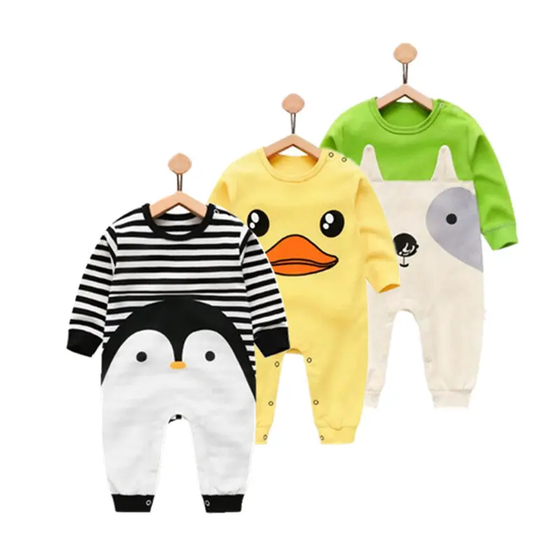Cartoon Print Kids Romper 1