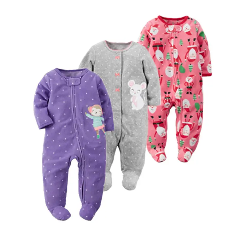 Cute Soft Animation Pattern Baby Jumpsuit 1