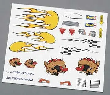 Revell Peel & Stick Decal B (Rmxy9628) 1