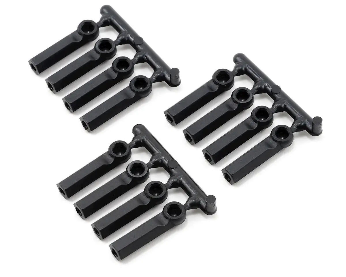 Rpm Long Shank 4-40 Rod Ends (Black) (12  (Rpm73392) 1