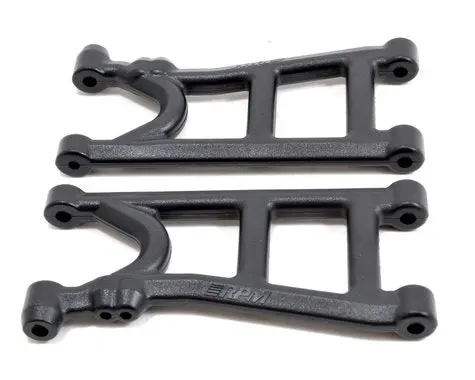 Rpm Arrma 4X4 Rear Suspension Arm Set (Black)  (Rpm81502) 1