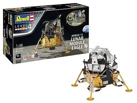 Revell Apollo 11 Lunar Module Eagle  (Rev03701) 1