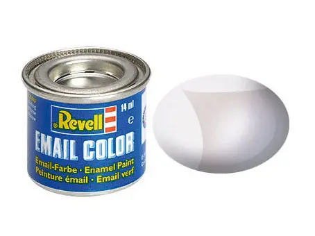 Revell 14Ml Enamel Clear Mat Tinlets   (Rvl32102) 1