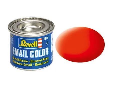 Revell 14Ml Enamel Luminous Orange Matt  (Rvl32125) 1