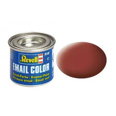Revell 14Ml Enamel Reddish Brown Matt Tinlet (Rvl32137) 1