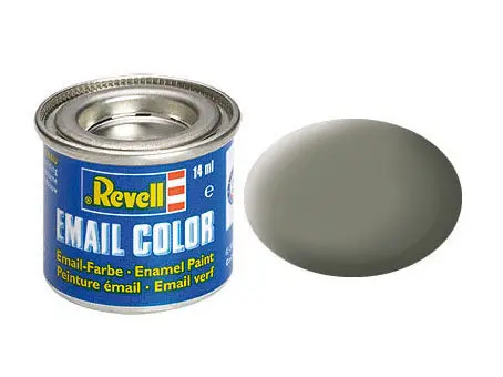 Revell 14Ml Enamel Light Olive Mat Tinlet   (Rvl32145) 1