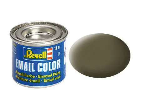 Revell 14Ml Enamel Nato Olive Mat Tinlet (Rvl32146) 1