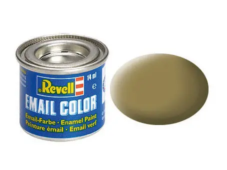 Revell 14Ml Enamel Olive Brown Matt Tinlet (Rvl32186) 1