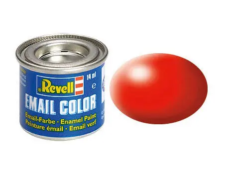 Revell 14Ml Enamel Luminous Red Silk Tinlet (Rvl32332) 1