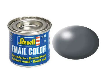 Revell 14Ml Enamel Dark Grey Silk Tinlet (Rvl32378) 1