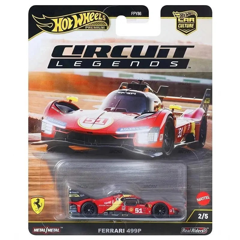 Hot Wheels Ferrari 499P Red Jbk49 2/5 - 2025 Car Culture: Circuit Legends 1