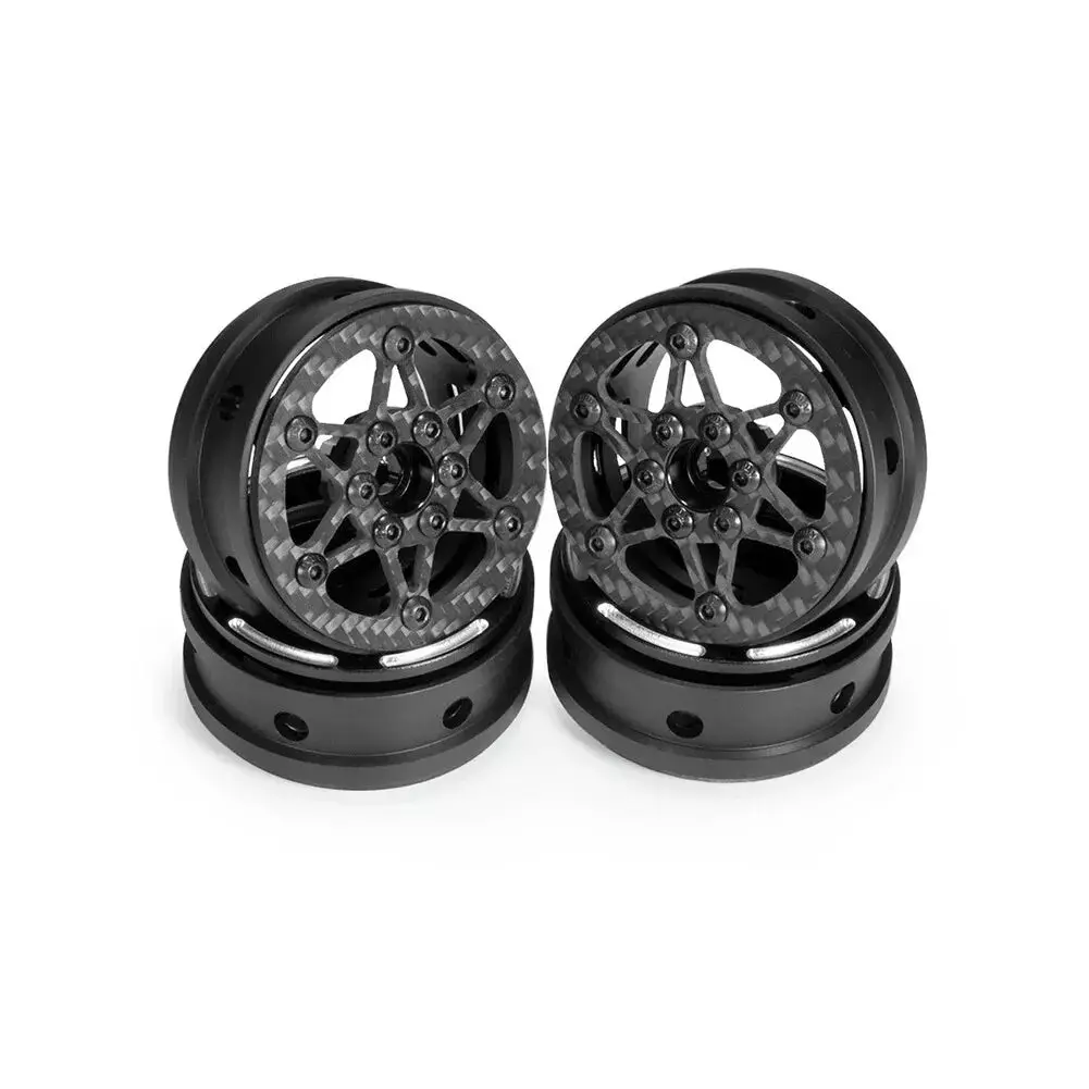 Hamilton Hobbies 1.9 Star Beadlock - Black 1