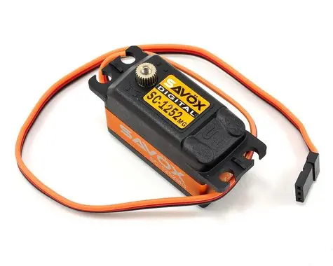 Savox Sc-1252Mg Low Profile "Super Speed" Metal Gear Digital Servo  (Savsc1252mg) 1