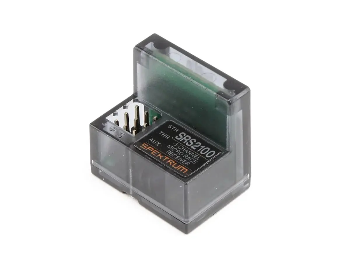 Spektrum Rc Sr2100 Micro 3-Channel Dsmr Race Surface Receiver W/Internal Antenna    (Spmsr2100) 1