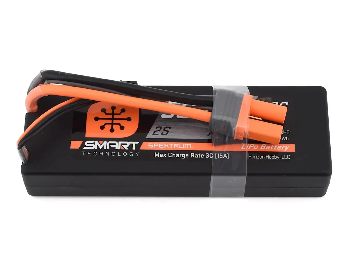 Spektrum Rc 2S Smart Lipo Hard Case Battery Pack W/Ic5 Connector (7.4V/5000Mah)   (Spmx50002s30h5) 1