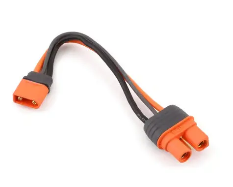Spektrum Rc 6" Ic2 Battery To Ic3 Device Smart Battery Adapter Cable  (Spmxca320) 1