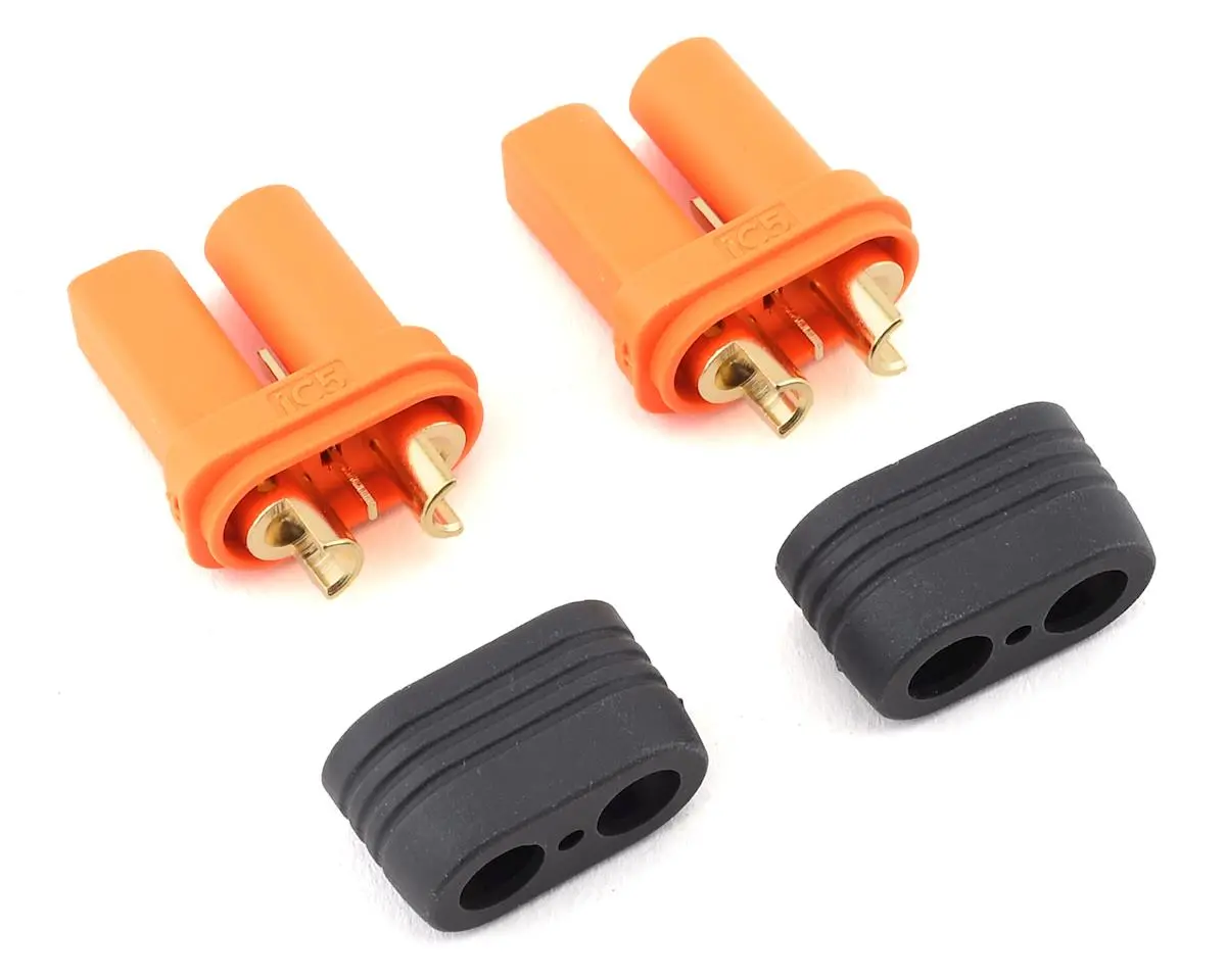 Spektrum Rc Ic5 Battery Connector (2) (Female)  (Spmxca501) 1