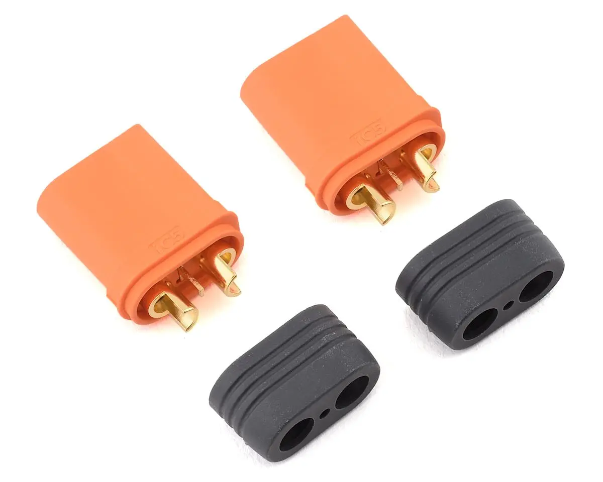 Spektrum Rc Ic5 Device Connector (2) (Male)   (Spmxca503) 1