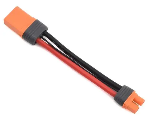 Spektrum Rc Ic5 4" Device To Ic3 Battery Charge Lead  (Spmxca507) 1