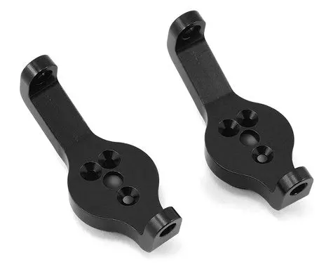 St Racing Concepts Traxxas Trx-4 Brass Front Caster Blocks (Black) (2)  (Sptst8232br) 1