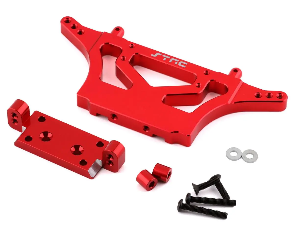 St Racing Concepts Aluminum Hd Rear Shock Tower For Traxxas Drag Slash (Red)  (Sptst9418r) 1