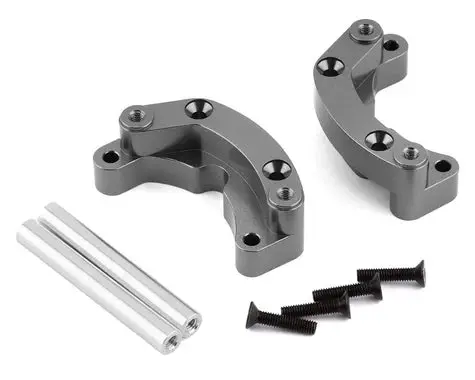 St Racing Concepts Traxxas Drag Slash Aluminum Rear Wheelie Bar Mount (Gun Metal)  (Sptst9460gm) 1