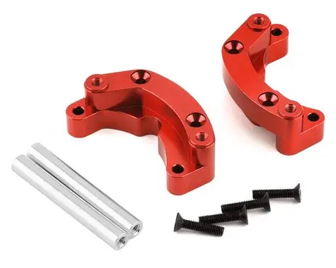 St Racing Concepts Traxxas Drag Slash Aluminum Rear Wheelie Bar Mount (Red)  (Sptst9460r) 1
