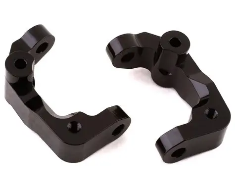 St Racing Concepts Dr10 Aluminum Caster Blocks (Black) (2)  (Sptstc91417cbk) 1