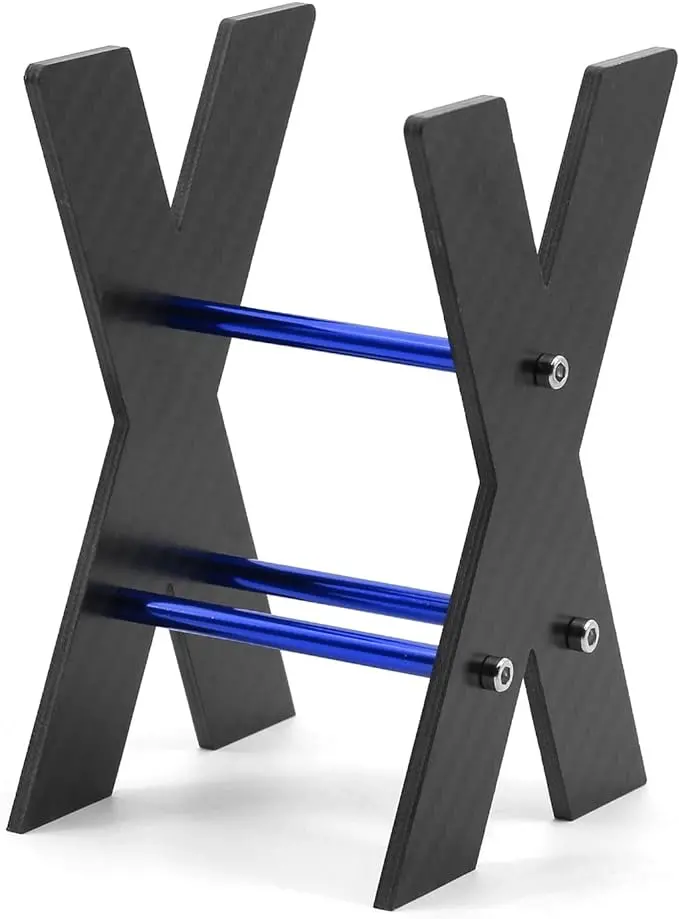 Rc Car Repair Display Stand Jack Stand Rc Tool Kit For 1/10 Rc Cralwer Drift Racing Car, Blue 1