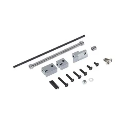 St Racing Concepts Aluminum Off-Axle Servo Mnt/Panhard Kit Gun Scx10  (Sta30487gm) 1