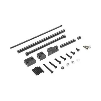 St Racing Concepts Alum Off-Axle Servo Mount/Panhard Kit Black Scx10  (Strc0408) 1