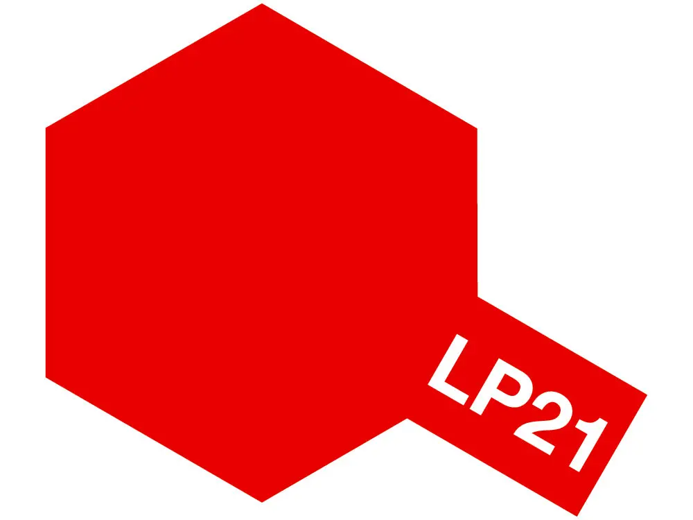 Tamiya Lacquer Paint Lp-21 Italian Red 10Ml Bottle   (Tam82121) 1